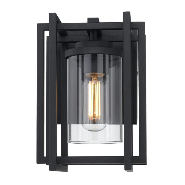 Tribeca Natural BlackOne-Light Outdoor Wall Sconce, image 3